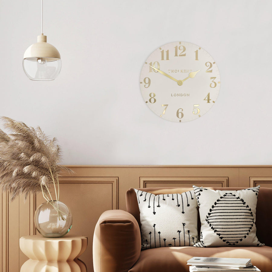 Arabic Wall Clock - Oatmeal