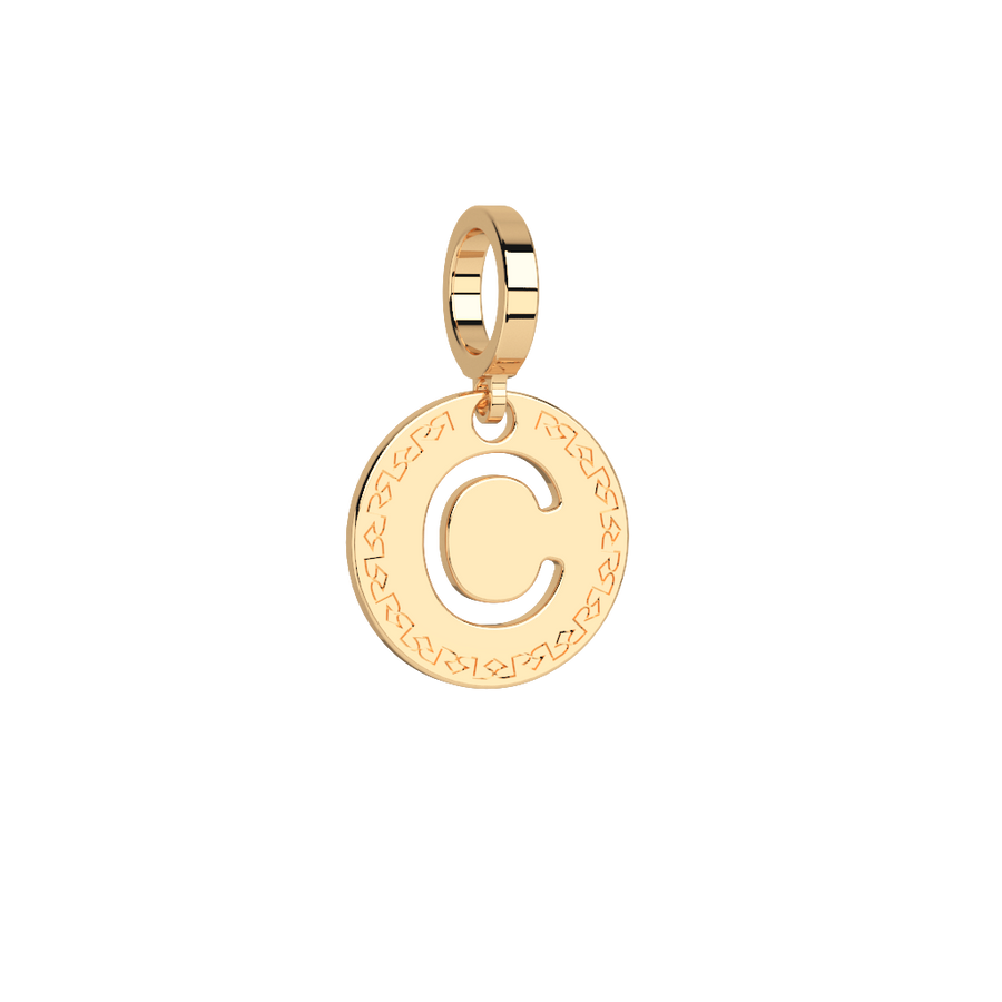 Rebecca - Initial C Pendant