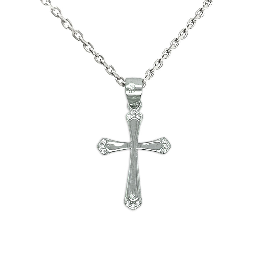 Sterling Silver Cross Necklace