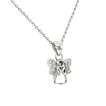 Sterling Silver Angel Necklace