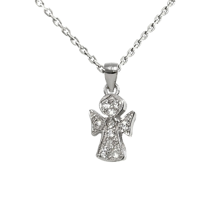 Sterling Silver Angel Necklace