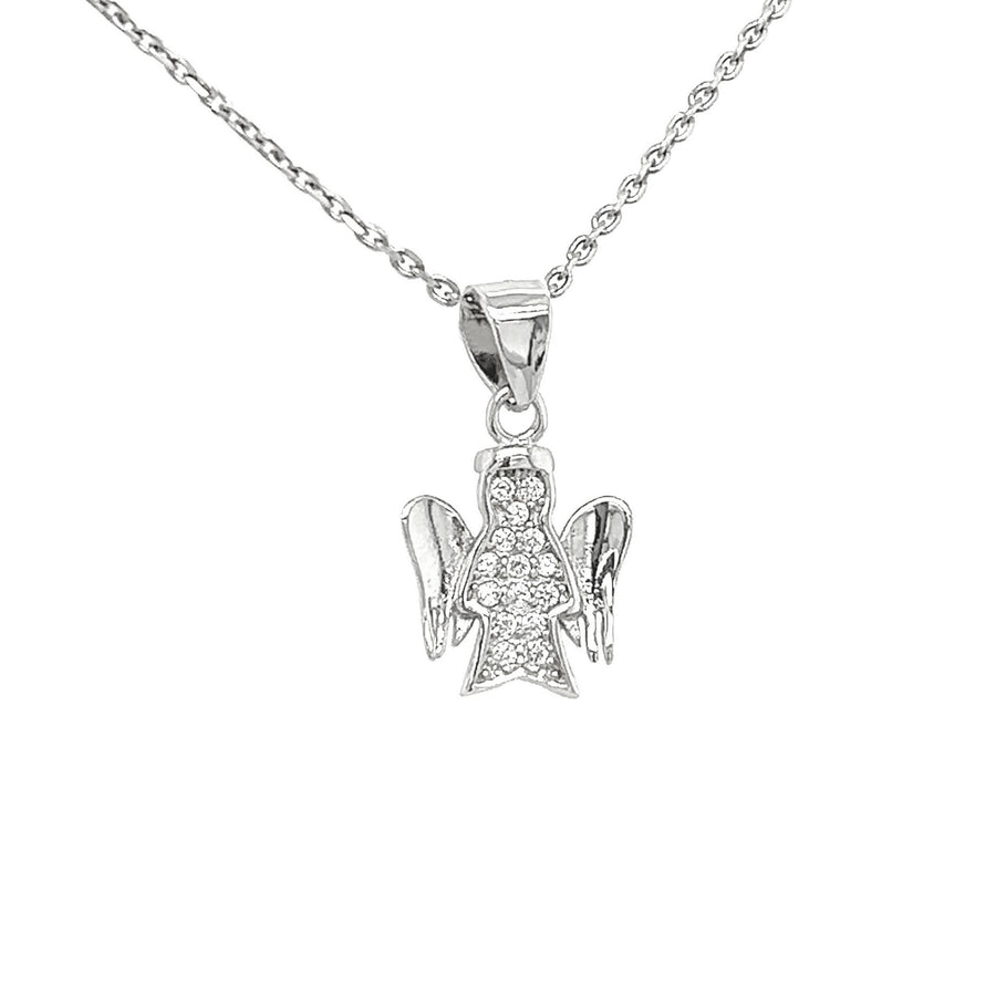 Sterling Silver Angel Necklace