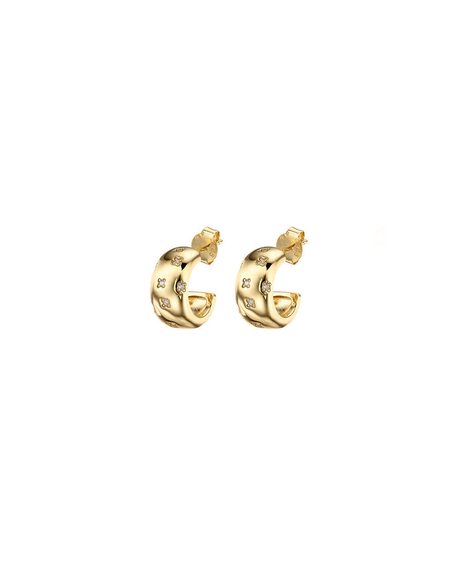 Mary-K - Gold Orion Hoop Earrings