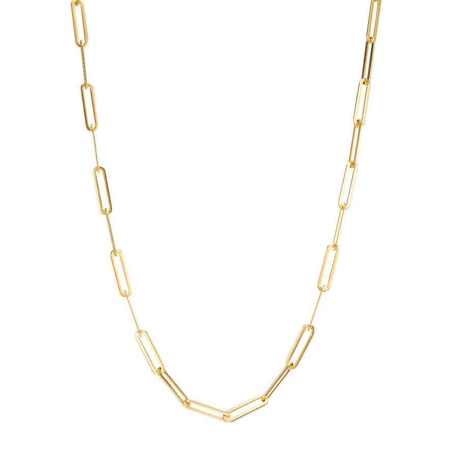 Mary-K - Gold Slim Link Necklace