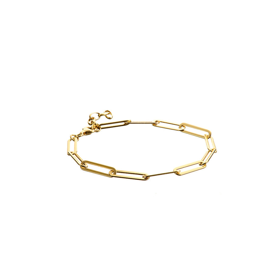 Mary-K - Gold Slim Link Bracelet