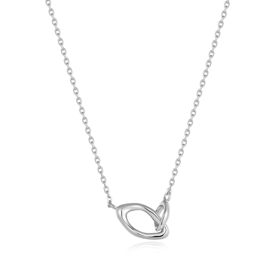 Ania Haie - Silver Wave Link Necklace