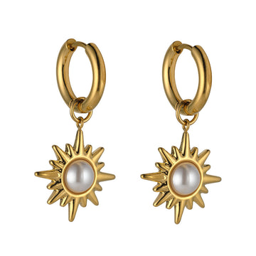 Knight & Day - Sunburst Drop Earrings