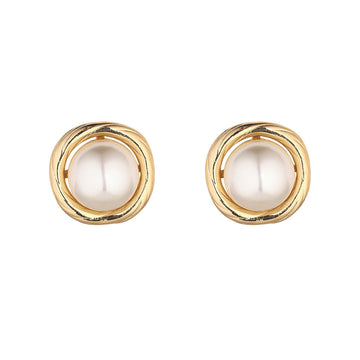 Knight & Day - Jada Faux Pearl Stud Earrings