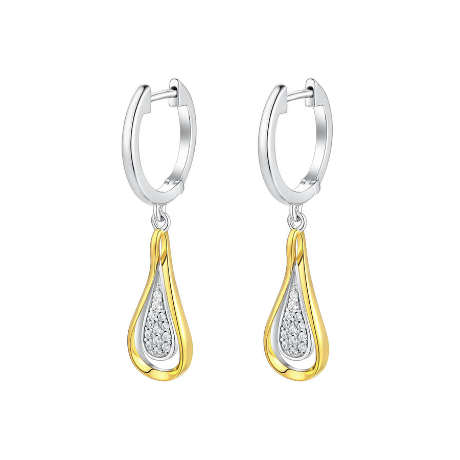 Nana Kay - Yamila Drop Earrings Gold