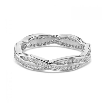 Sterling Silver Twist Ring