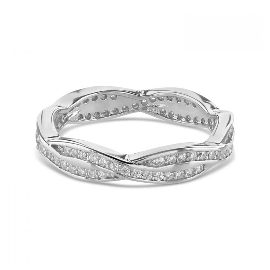 Sterling Silver Twist Ring