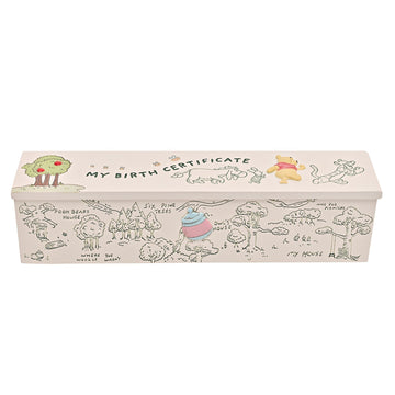 Disney Winnie The Pooh Birth Certificate Holder