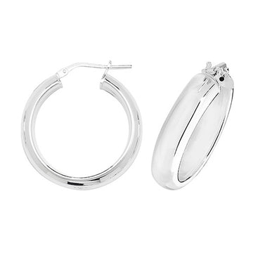 Sterling Silver Hoop Earrings