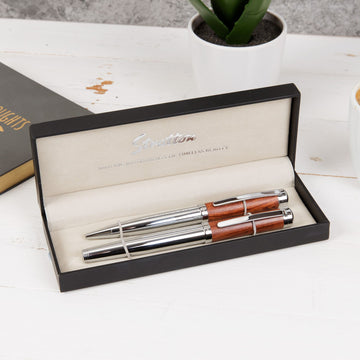 Rollerball & Ballpoint Pen Set