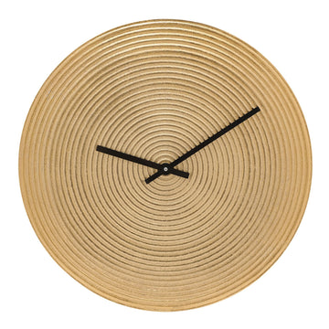 Gold Metal Wall Clock