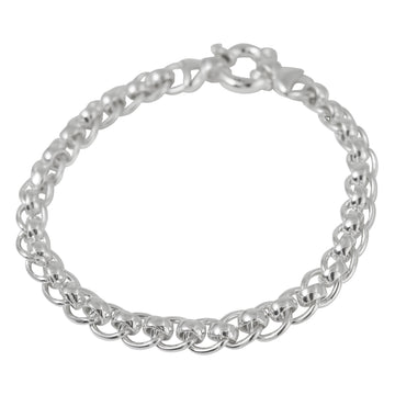 Silver Rollerball Bracelet