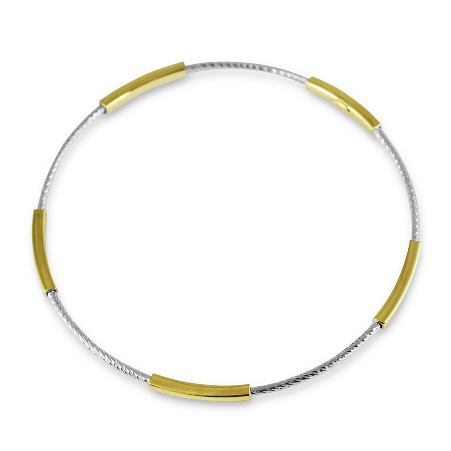 Fraboso - 2 Tone Bangle Yellow